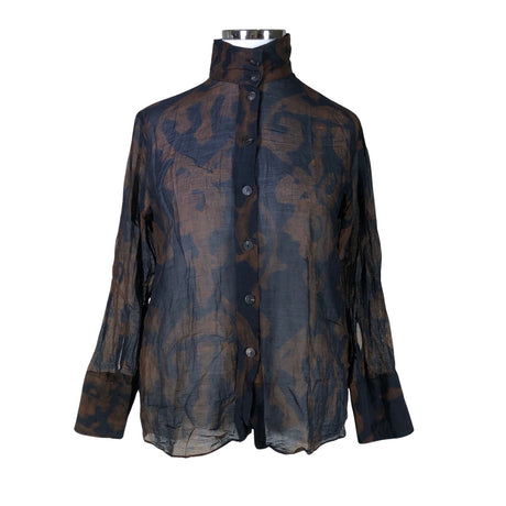 Unisex Massimo Dutti - Pluus, suurus 42 - Pruun ()