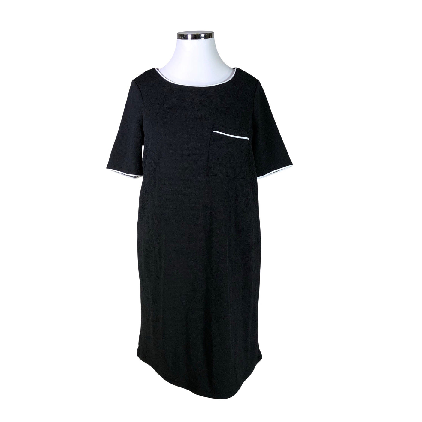 Unisex Junarose - Trikotaažist kleit, suurus 42 - Must (1)