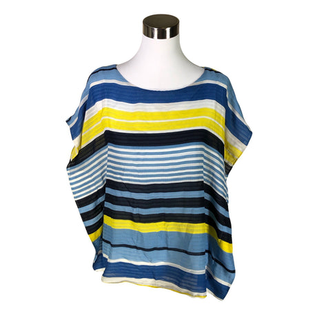 Unisex Esprit - Lühikeste käistega pluus, suurus 38 - Sinine ()