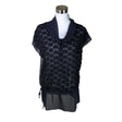 Unisex Lena - Lühikeste käistega pluus, suurus 34 - Sinine ()