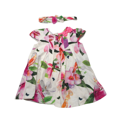 Unisex Baker by Ted Baker - Trikotaažist kleit, suurus 68 - 74 - Valge ()