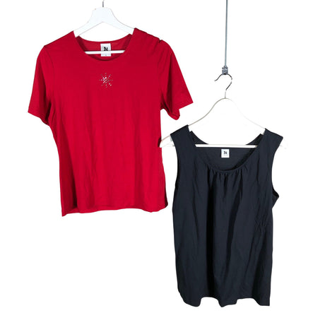 Unisex Nanso - T-särk, suurus 38 - Punane ()