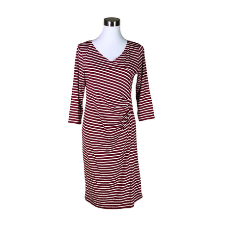 Unisex Nanso - Trikotaažist kleit, suurus 40 - Veinipunane ()
