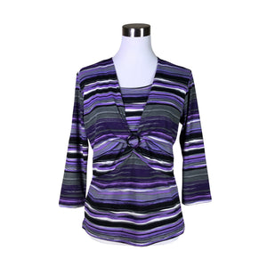 Unisex Gerry Weber - Trikotaažist pluus, suurus 40 - Lilla (1)