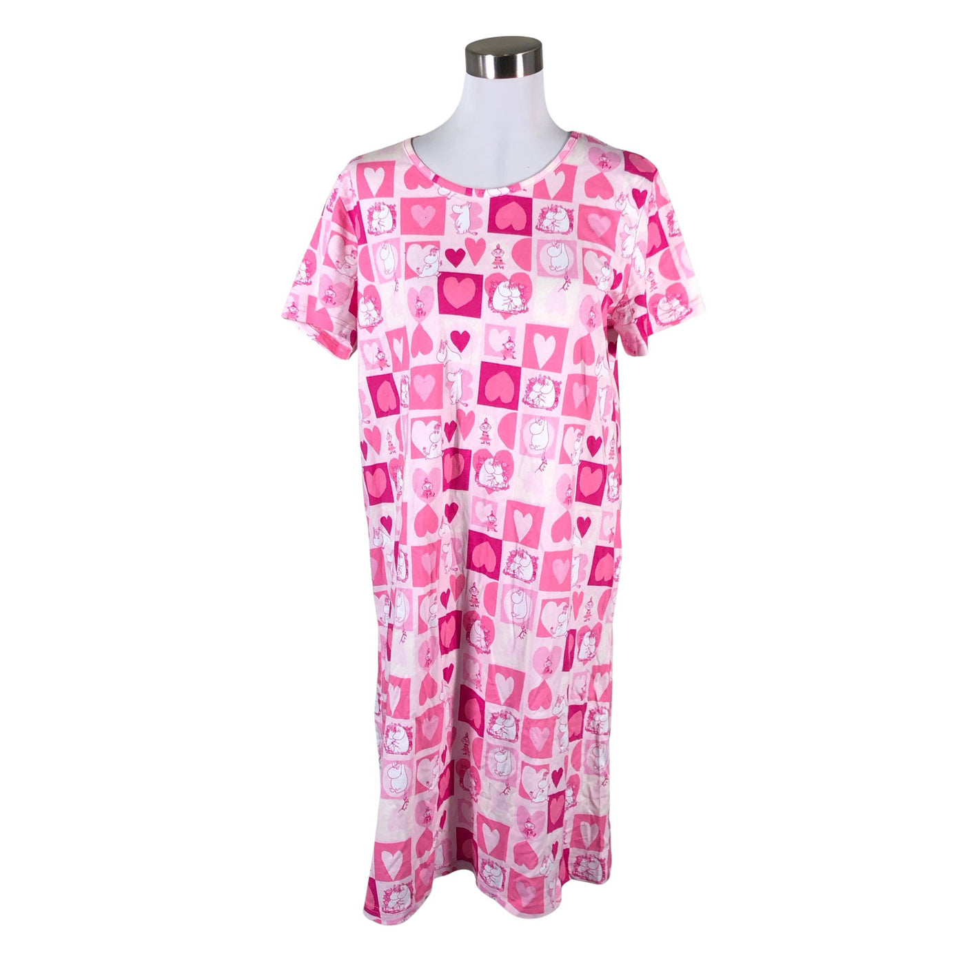 Unisex Martinex - Trikotaažist kleit, suurus 38 - Roosa (1)