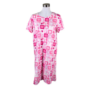 Unisex Martinex - Trikotaažist kleit, suurus 38 - Roosa (1)