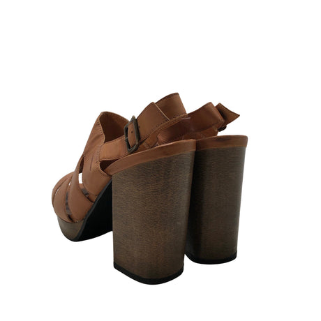 Unisex Vagabond - Kontsaga rihmikud, suurus 39 - Pruun (2)