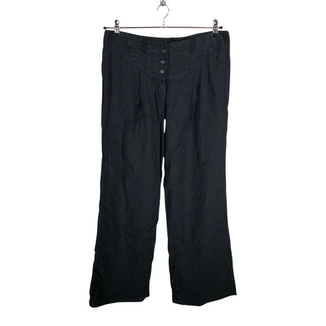 Unisex Sisley - Mittevenivad püksid, suurus 38 - Must ()