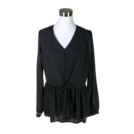 Unisex Monton - Pluus, suurus 40 - Must ()