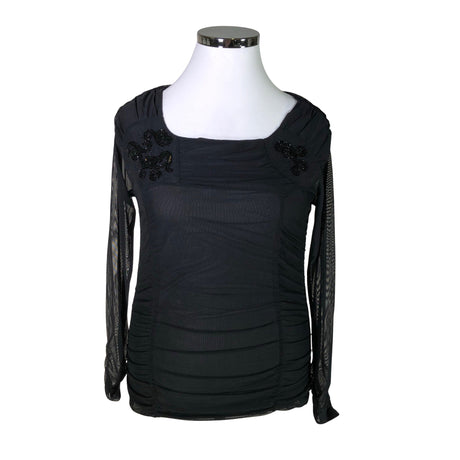 Unisex s.Oliver - Pidulik pluus, suurus 42 - Must ()