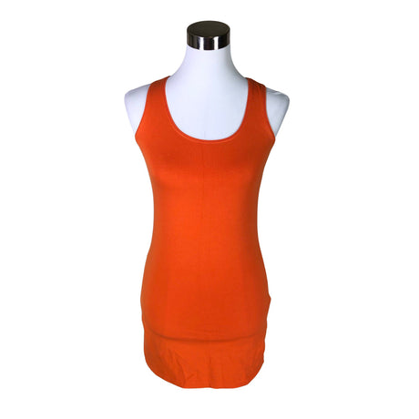 Unisex Your Face - Trikotaažist topp, suurus 34 - Oranž ()