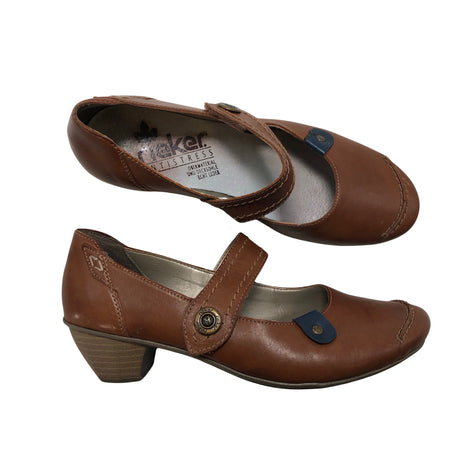 Unisex Rieker - Kontsakingad, suurus 37 - Pruun ()