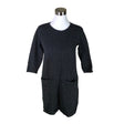 Unisex NOSH - Dressikangast tuunika, suurus 38 - Must ()