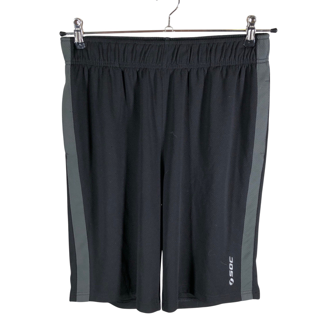 Unisex Soc - Lühikesed spordipüksid, suurus S - Must (1)