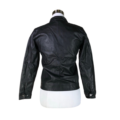 Unisex Tom Tailor - Nahktagi, suurus 38 - Must (2)
