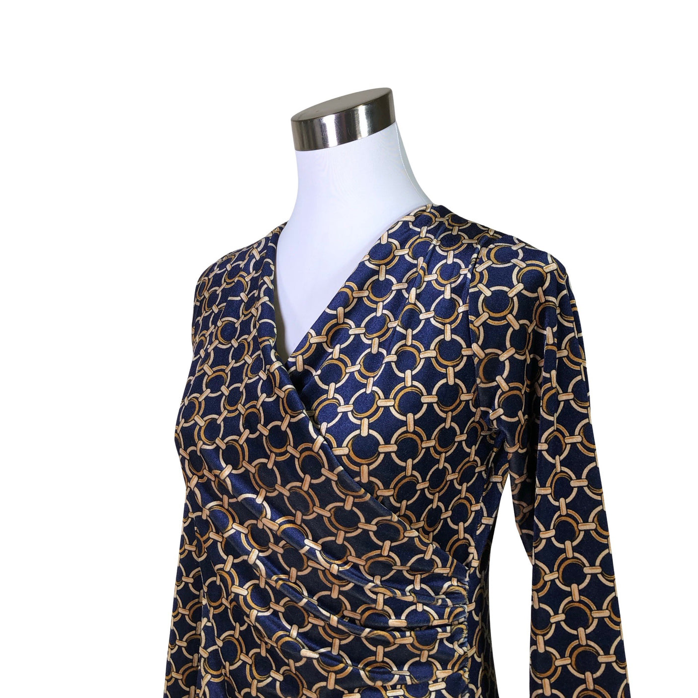 Unisex Camilla Thulin - Trikotaažist kleit, suurus 40 - Sinine (3)