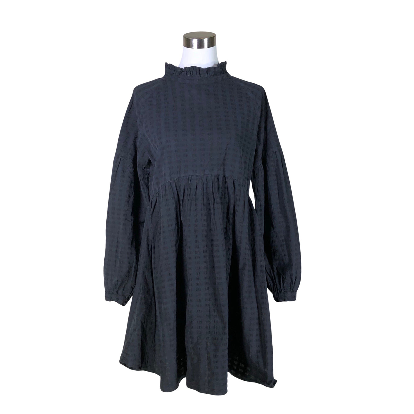 Unisex Gauhar - Mitteveniv kleit, suurus 38 - Must (1)