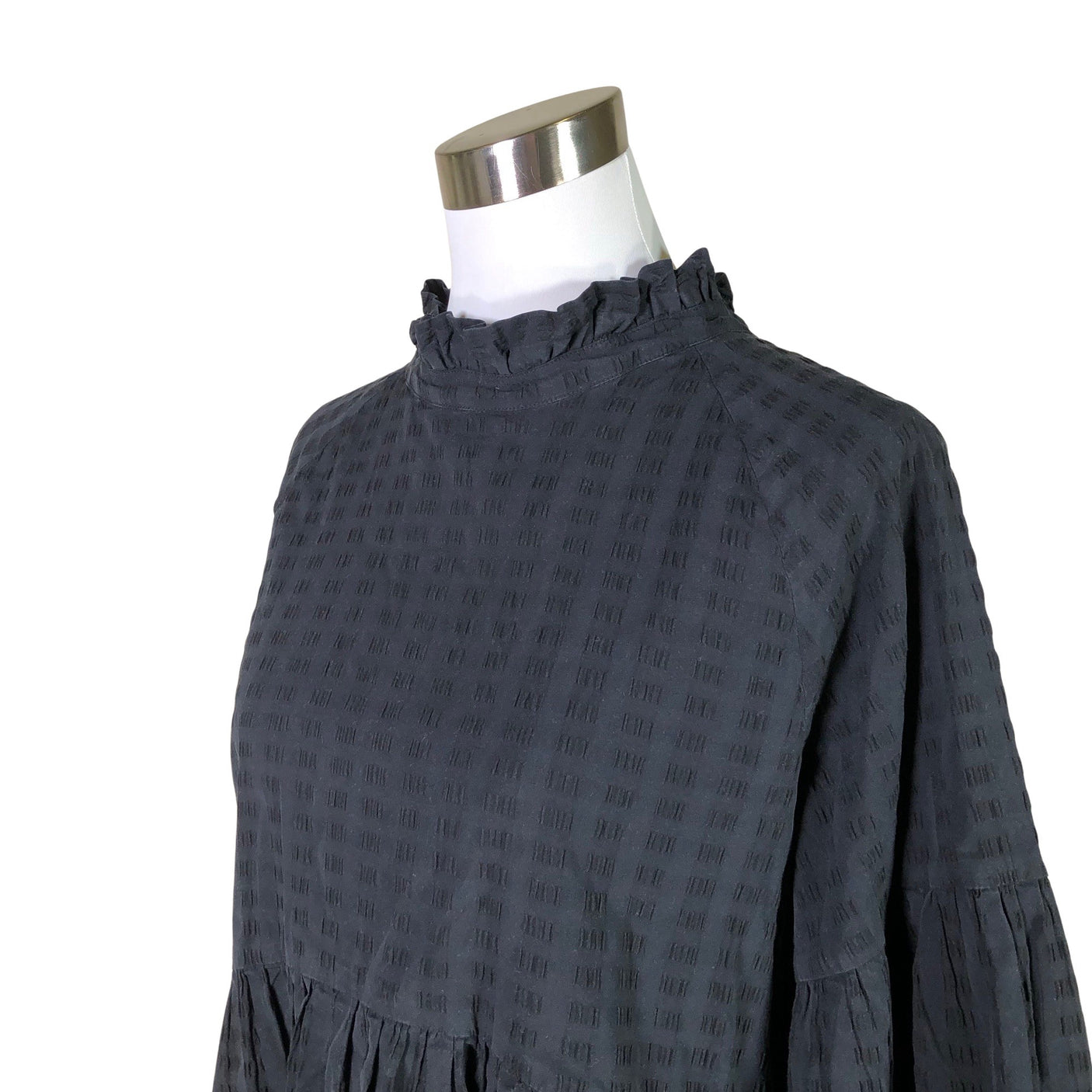 Unisex Gauhar - Mitteveniv kleit, suurus 38 - Must (3)