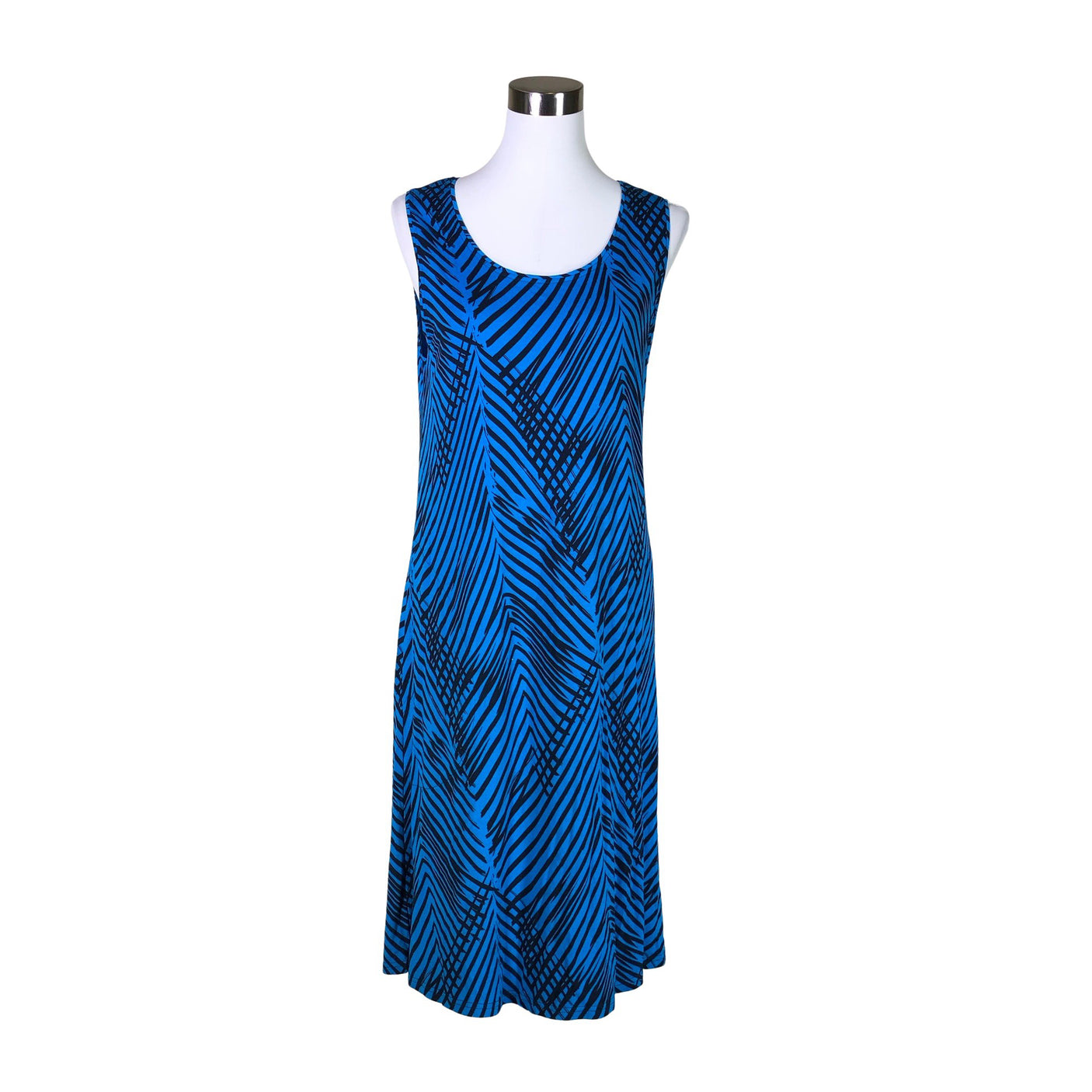Unisex Nanso - Trikotaažist kleit, suurus 38 - Sinine (1)