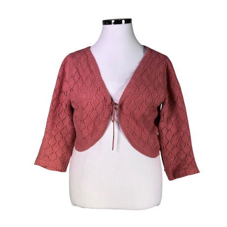 Unisex Nanso - Kootud boolero, suurus 42 - Heleroosa ()