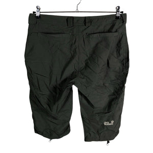 Unisex Jack Wolfskin - Mittevenivad poolpikad püksid, suurus 44 - Roheline (2)