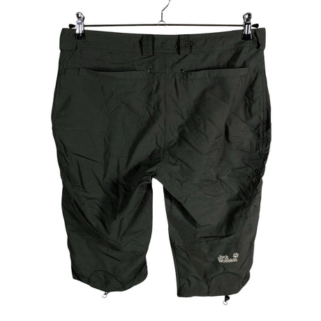 Unisex Jack Wolfskin - Mittevenivad poolpikad püksid, suurus 44 - Roheline (2)