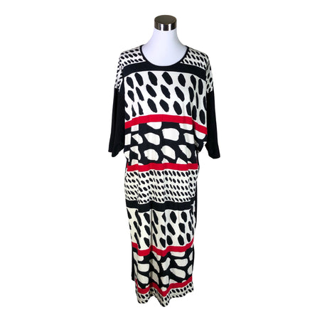 Unisex Nanso - Trikotaažist kleit, suurus 38 - Must ()