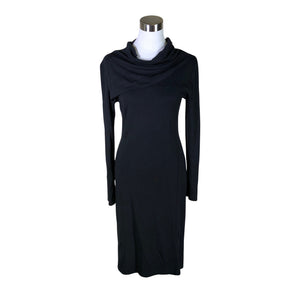 Unisex Nanso - Trikotaažist kleit, suurus 40 - Must (1)