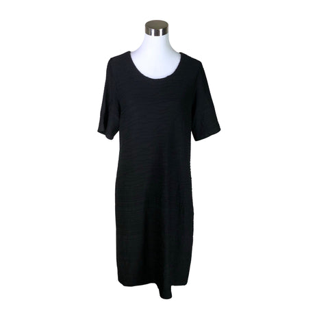 Unisex Aino - Trikotaažist kleit, suurus 40 - Must ()