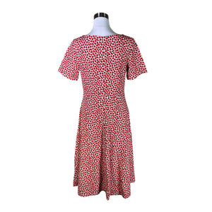 Unisex Marimekko - Trikotaažist kleit, suurus 38 - Punane (2)