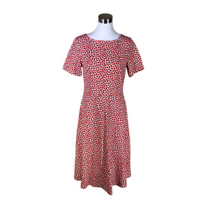 Unisex Marimekko - Trikotaažist kleit, suurus 38 - Punane (1)