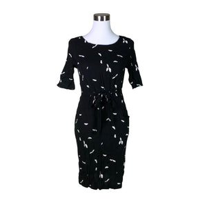 Unisex Selected - Õhuke kleit, suurus 36 - Must (1)