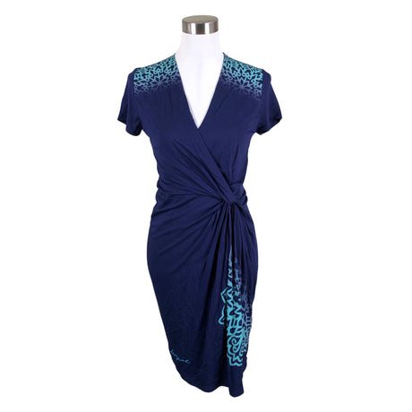 Unisex Desigual - Trikotaažist kleit, suurus 40 - Sinine ()