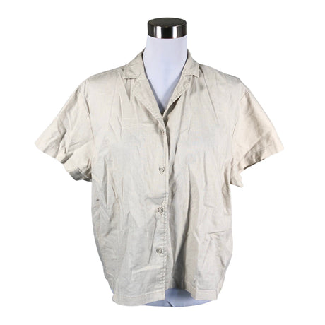 Unisex Urban Classics - Lühikeste käistega pluus, suurus 38 - Beige ()