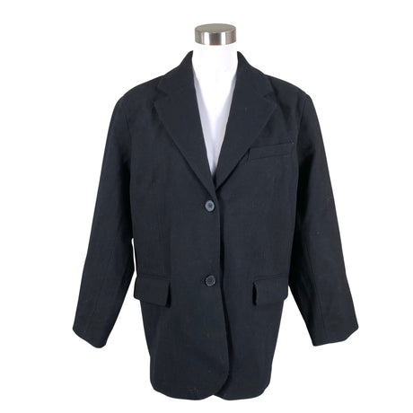 Unisex Weekday - Villane mantel, suurus 40 - Must ()