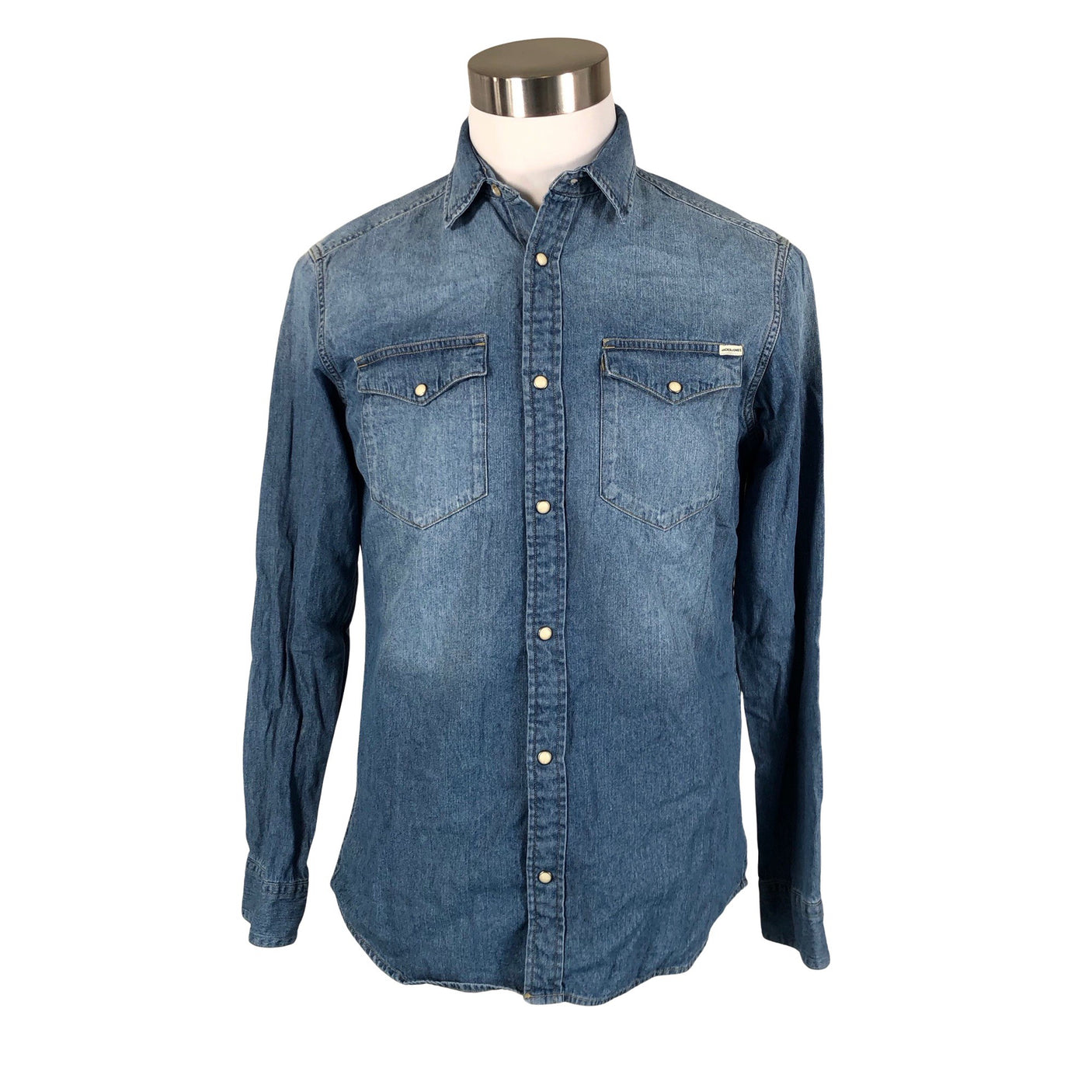 Unisex Jack & Jones - Teksasärk, suurus M - Sinine (1)