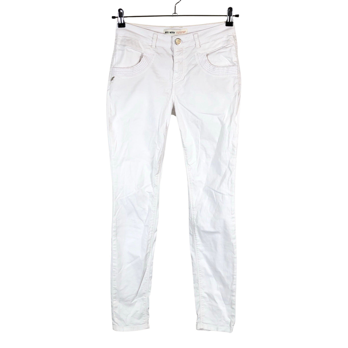 Unisex Mos Mosh - Teksad, suurus W27 - Valge (1)