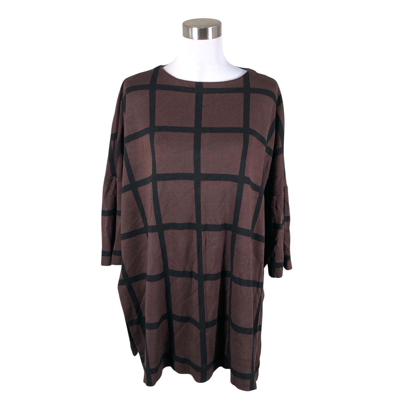 Unisex The Masai - Dressikangast tuunika, suurus 38 - Pruun (1)