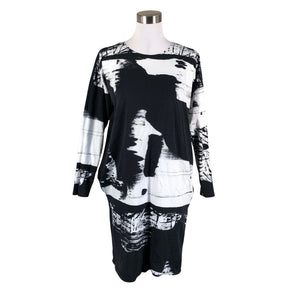 Unisex Vimma - Trikotaažist kleit, suurus 38 - Must (1)