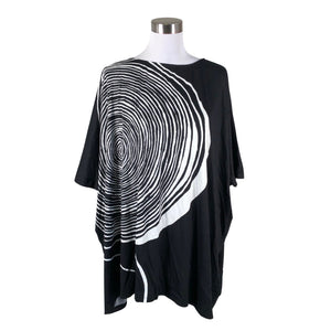 Unisex Marita Huurinainen - Trikotaažist tuunika, suurus 34 - Must (1)
