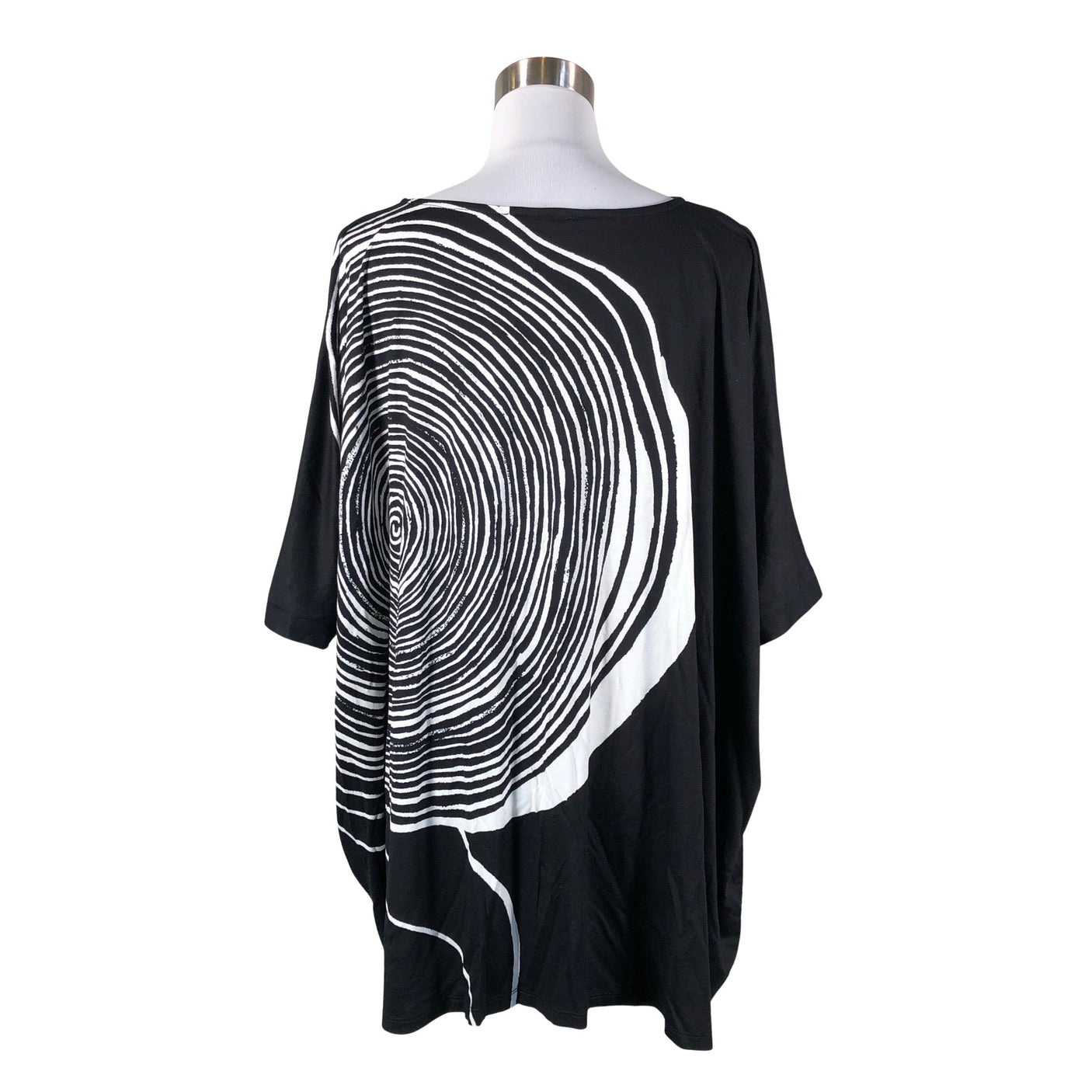 Unisex Marita Huurinainen - Trikotaažist tuunika, suurus 34 - Must (2)