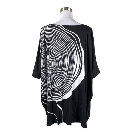 Unisex Marita Huurinainen - Trikotaažist tuunika, suurus 34 - Must (2)
