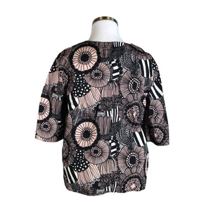 Unisex Marimekko - Lühikeste käistega pluus, suurus 42 - Heleroosa (2)