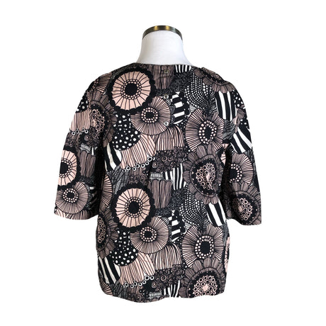 Unisex Marimekko - Lühikeste käistega pluus, suurus 42 - Heleroosa (2)