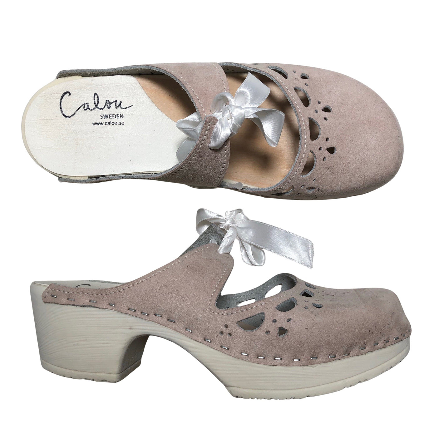 Unisex Calou - Lahtise kannaga jalanõud, suurus 37 - Beige (1)