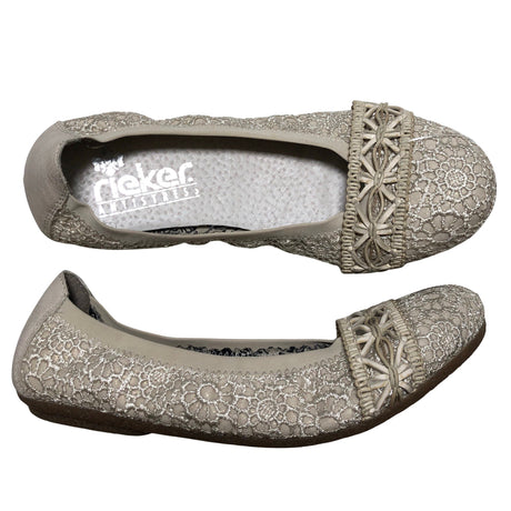 Unisex Rieker - Baleriinad, suurus 37 - Beige ()