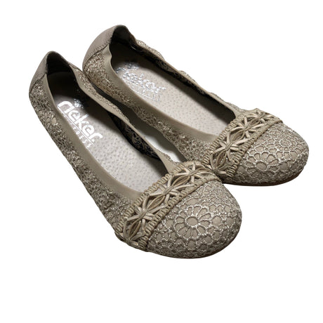 Unisex Rieker - Baleriinad, suurus 37 - Beige (2)
