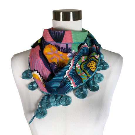 Unisex Desigual - Õhuke sall, suurus Mini - Lilla ()