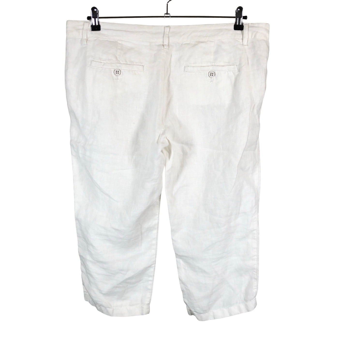 Unisex Esprit - Mittevenivad poolpikad püksid, suurus 42 - Valge (2)