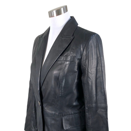 Unisex Depeche - Nahktagi, suurus 38 - Must (2)